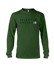 Load image into Gallery viewer, Fluent In Silence Custom Design For Personalized Nation Gift Unisex Long Sleeve

