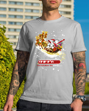 Load image into Gallery viewer, Baseball Xmas Sleigh Loading Gift For Baseball Lovers Guys Tee
