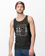 Load image into Gallery viewer, Autism It's A Different Ability Gift For Autism People Unisex Tank Top
