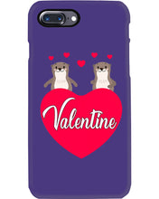 Load image into Gallery viewer, Couple Otter Valentine's Day Gift For Otter Lovers Phone case
