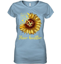 Load image into Gallery viewer, Hair Hustler Sunflower Trending Gift For Friends Ladies V-Neck
