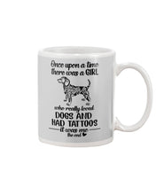 Load image into Gallery viewer, A Girl Who Really Loved Dogs and Had Tattoos Trending Mug
