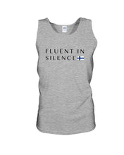 Load image into Gallery viewer, Fluent In Silence Custom Design For Personalized Nation Gift Unisex Tank Top
