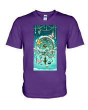 Load image into Gallery viewer, Butterfly Gorgeous Diamond With Dreamcatcher Gift For Girls Guys V-Neck
