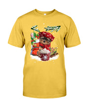 Load image into Gallery viewer, Yorkshire Terrier Loves Drinking Hot Latte Gift For Dog Lovers Guys Tee

