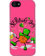 Load image into Gallery viewer, Basketball Saint Patrick's Day Gift For Basketball Lovers Phone case
