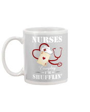 Load image into Gallery viewer, Nurses Everyday I’m Shufflin’ Custom Design Gift For Nurse Mug
