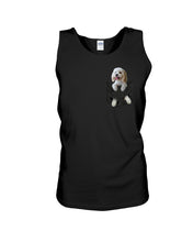 Load image into Gallery viewer, Cockapoo In Your Front Pocket - Cockapoo Lovers Gift Unisex Tank Top
