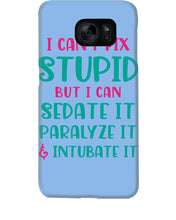 Load image into Gallery viewer, I Can't Fix Stupid But I An Sadate It Gift For Girls Phone case
