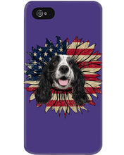 Load image into Gallery viewer, English Cocker Spaniel US Sunflower Gift For Dog Lovers Phone case
