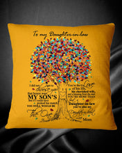 Load image into Gallery viewer, Gift For Daughter-in-law Thank For Loving My Amazing Son Trending Pillow Cover
