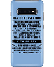 Load image into Gallery viewer, Increible Esposa Nacida En Diciembre Birthday Meaningful Gift Phone case
