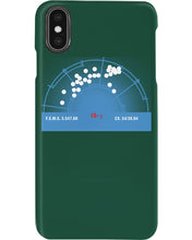Load image into Gallery viewer, Pinpoint The Location In The Space Blue Phone case
