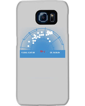 Load image into Gallery viewer, Pinpoint The Location In The Space Blue Phone case
