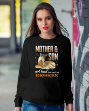 Load image into Gallery viewer, Mother And Son A Bond That Can't Be Broken Sweatshirt
