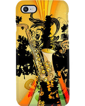 Load image into Gallery viewer, Unique Saxophone Paisley Design Vintage Design Gift For Women Phone case
