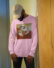 Load image into Gallery viewer, Three Cute Shih Tzu In Bag Gift For Dog Lovers Unisex Long Sleeve
