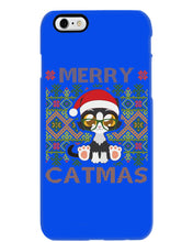 Load image into Gallery viewer, Merry Catmas Cute Funny Gifts Phone case
