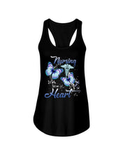 Load image into Gallery viewer, Nursing Is A Work Of Heart  Unique Custom Design Ladies Flowy Tank
