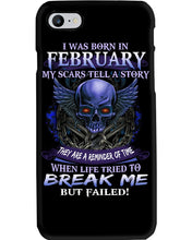 Load image into Gallery viewer, They Are A Reminder Of Time When Life Try To Break Me Gift For February  Men Phone case
