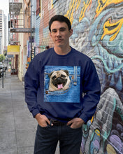 Load image into Gallery viewer, baby Pug In Denim Pocket Gift For Dog Lovers Sweatshirt
