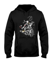 Load image into Gallery viewer, You're Not Alone Motorcycle Axe Gift For Men Hoodie
