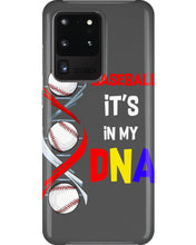 Load image into Gallery viewer, Baseball Be My DNA Gift For Sport Lovers Phone case
