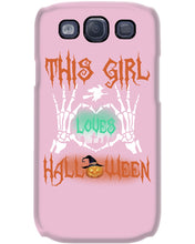 Load image into Gallery viewer, This Girl Loves Halloween Gift For Girls Phone case
