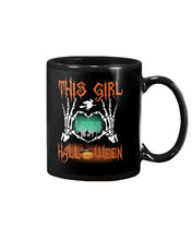 Load image into Gallery viewer, This Girl Loves Halloween Gift For Girls Mug
