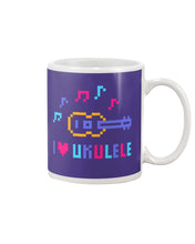 Load image into Gallery viewer, Ukulele Lovely Custom Design For Music Instrument  Lovers Mug
