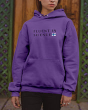 Load image into Gallery viewer, Fluent In Silence Custom Design For Personalized Nation Gift Hoodie
