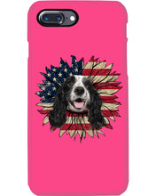 Load image into Gallery viewer, English Cocker Spaniel US Sunflower Gift For Dog Lovers Phone case
