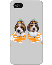 Load image into Gallery viewer, Beagle Hand Bones My Breast Gift For Dog Lovers Phone case
