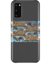Load image into Gallery viewer, Do What Makes You Happy With Bats Gift For Girls Phone case
