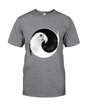 Load image into Gallery viewer, Vintage Funny Parrot Yinyang Black Anf White Gift For Parrot Lovers Guys Tee
