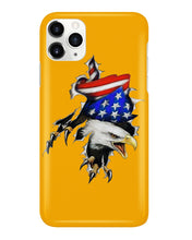 Load image into Gallery viewer, Eagle Giant Scratch USA Flag Gift For Women Phone case
