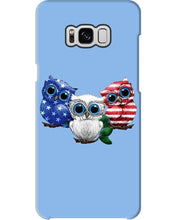 Load image into Gallery viewer, Lovely Phone Case Three Owl With US Flag Gift For Owl Lovers Phone case
