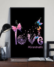 Load image into Gallery viewer, Love Butterflies Grandma Life Gift For Grandma Vertical Poster
