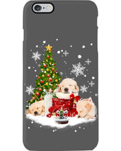 Load image into Gallery viewer, Funny Golden Retrievers Sleep In Red Boots Gift For Dog Lovers Phone case
