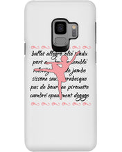 Load image into Gallery viewer, Ballet Words Pink Pattern Gift For Ballet Dancer Phone case
