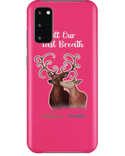 Load image into Gallery viewer, Custom Name Deers Gift For Boyfriend Till Our Last Breath Phone case
