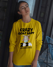 Load image into Gallery viewer, Crazy Goat Lady 2020 Quarantined Gift For Goat Lovers Unisex Long Sleeve
