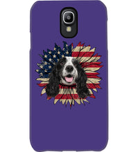 Load image into Gallery viewer, English Cocker Spaniel US Sunflower Gift For Dog Lovers Phone case
