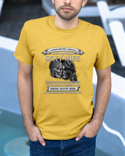 Load image into Gallery viewer, Shes Stubborn Messy And A Brat At Times Black Gift For Husband Guys Tee
