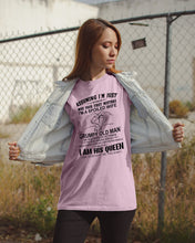 Load image into Gallery viewer, A Spoiled Wife Of An October Grumpy Old Man Birthday Meaningful Gift Guys Tee
