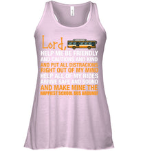 Load image into Gallery viewer, Lord Help Me Be Friendly And Cautions And Kind Gift Ladies Flowy Tank
