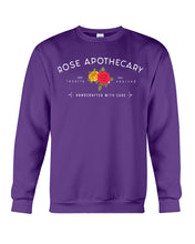 Load image into Gallery viewer, Rose Apothecary Handcrafted With Care Gift For Women Sweatshirt
