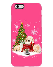 Load image into Gallery viewer, Funny Golden Retrievers Sleep In Red Boots Gift For Dog Lovers Phone case
