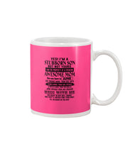 Load image into Gallery viewer, A Stubborn Son Of June     Freaking Awesome Mom For Birthday Gift Mug
