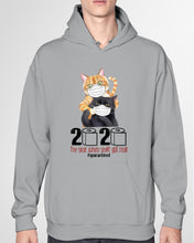 Load image into Gallery viewer, 2020 The Year When Shit Got Real Trending For Cat Lovers Hoodie
